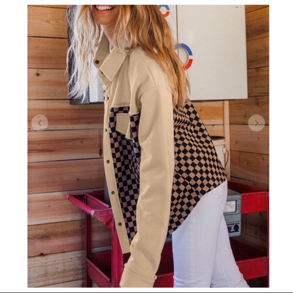 #13 Cozy Most Fabulous  Pattern Shirt Jacket - Picture 5 of 6